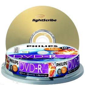 Childrens Toyshop  Third Party New : DM4L6B10F 4.7GB / 120min 16x LightScribe DVD-R