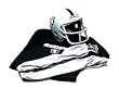 Oakland Raiders Youth NFL Team Helmet and Uniform Set