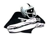 Oakland Raiders Youth NFL Team Helmet and Uniform Set