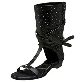 Nine West Women's Ucan Ankle Cuff Flat Sandal