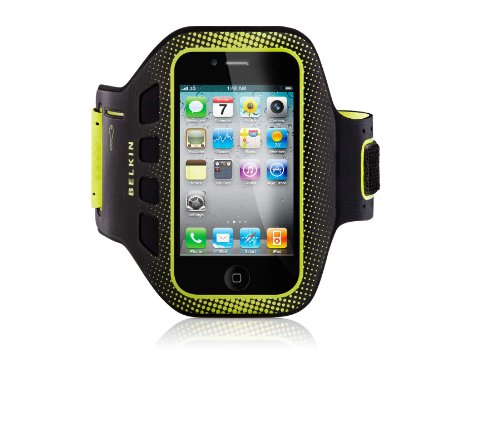 Belkin Easefit Sport Armband 4S (Black/Limelight)
