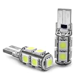 Oracle Lighting T109L3CW Cool White 9 LED 3-Chip T10 SMD Bulb - Pair