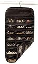 Hanging Jewelry Organizer Black 37 Pockets Organize