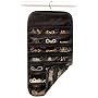 Hanging Jewelry Organizer Black 37 Pockets Organize