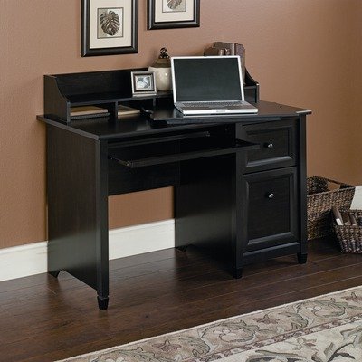 Sauder Edge Water Computer Desk Estate Black
