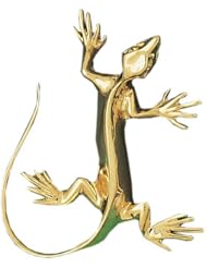 Dazzlers Solid 14k Gold Lizard Charm Pendant Available in three colors from jewelsberry (weights: 13.8 grams only)