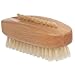 Redecker Beechwood Nail Brush with 2 Rows of Extra Strong Pig Bristles, Set of 2, 3-3/4-Inches