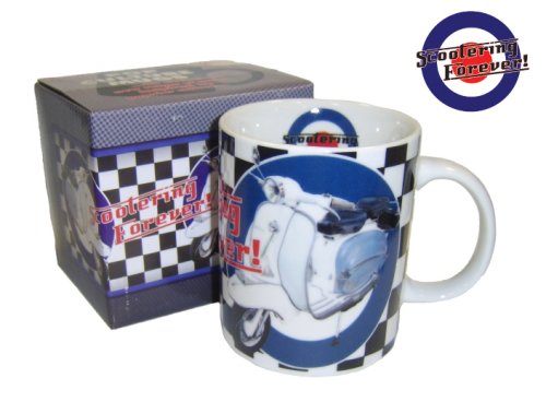 Childrens Toyshop  Toys : Scootering Forever Mug  - Lambretta Vespa