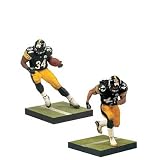 McFarlane Toys NFL Sports Picks Action Figure 2Pack Rashard Mendenhall Troy Polamalu (Pittsburgh Steelers)