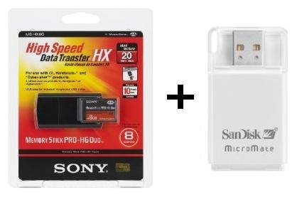 8GB Speicherkarte Sony Memory Stick Pro HG Duo HX 8 GB passgenau für Sony Systemkamera NEX 5KS NEX 5AB NEX 3KB NEX 3AB NEX 3DB NEX 3KR NEX 3AR NEX 5KB NEX 5A NEX 3DR NEX3 + Sandisk Micro Mate Cardreader SDDR 117 zum auslesen Ihrer Speicherkarte! sony 8GB Speicherkarte Sony Memory Stick Pro HG Duo HX 8 GB passgenau für Sony Systemkamera NEX 5KS NEX 5AB NEX 3KB NEX 3AB NEX 3DB NEX 3KR NEX 3AR NEX 5KB NEX 5A NEX 3DR NEX3 + Sandisk Micro Mate Cardreader SDDR 117 zum auslesen Ihrer Speicherkarte! Systemkamera