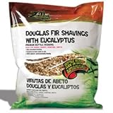 Zilla Douglas Fir Shavings with Eucalyptus Reptile Bedding (25 Quarts)