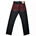RMC Martin Ksohoh Full back Red Tsunami Wave denim jeans REDM1774.