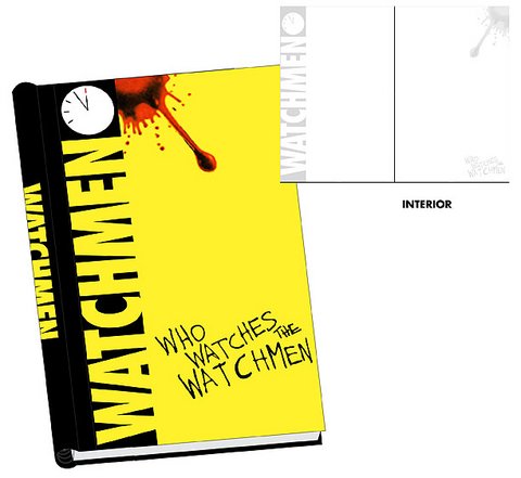  NECA Watchmen Movie Who Watches the Watchmen Hard Cover Journal