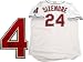 Grady Sizemore Autographed/Hand Signed Cleveland Indians Authentic Jersey (JSA)
