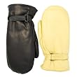 Men's Winter Cowhide Leather Mittens