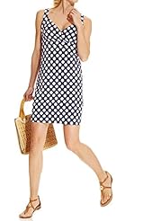 Petite Sleeveless Nylon Above the Knee Empire   Waistline Mini Dress 