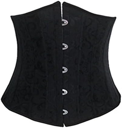 Fukasi Girly 24 Reinforced Corset Court Abdomen Waist Girdle Bustiers & Corsets Four Color(black,XL)
