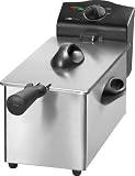 Clatronic FR 3254 Kaltzone-Fritteuse 3 Liter 2000 Watt, inox
