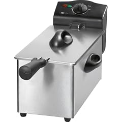 Clatronic FR 3254 Kaltzone-Fritteuse 3 Liter 2000 Watt, inox