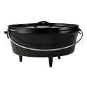 Lodge Logic 6-qt. Camp Dutch Oven with Lid - Black