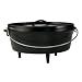 Lodge Logic 6-qt. Camp Dutch Oven with Lid - Black