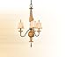 Capital Lighting - 4103TS - 3 Light Chandelier - Tortoise Finish