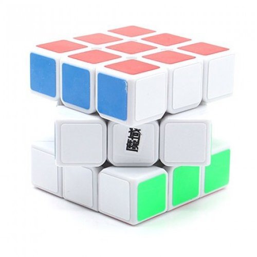 MoYu YJ Weilong 3 x 3 x 3 White Speed Cube Puzzle