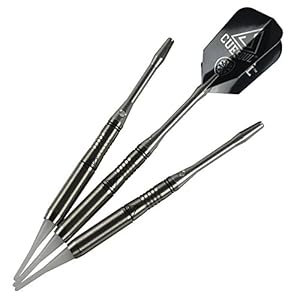 Cuesoul Soft Tip Tungsten Darts - Precise Barrels 16 Grams 85% Tungsten Dart Set