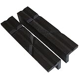 Nylon Multipurpose 4"or 6" Vise Jaws - Use on Any Metal Vise - Magnetic - Reversible for flat or Round Products.