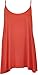 ZJ Clothes Women Plus Size Camisole Strappy Swing TOP Cami Vest