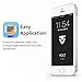 iPhone 5S Screen Protector, iPhone 5 Screen Protector Volt Shield iPhone 5S 5 5C Glass Screen Protector [tempered glass] Bubble-free Scratch Proof High Definition (HD) Ultra Clear Easy to Install