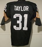 Jim Taylor Autographed Green Bay Packers Jersey w/HOF 76