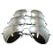 Chrome Metal Silver Mirrored Aviator Sunglasses 3 Pair Special Spring Hinges