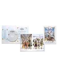 From Amazon.com. Click for details:
 Video Games: Suikoden V Rare U.S. Artbook and Soundtrack CD (Game Sold Separately) - Konami Video Games: Suikoden V Rare U.S. Artbook and Soundtrack CD (Game Sold Separately) - Konami