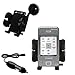 Pharos PGS Phone 600 Fahrzeugs Windschutzscheibenhalter mit Autoladegerät inklusive - verwendet Gomadic TipExchange Technology