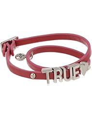 BCBGeneration Dusty Rose and Silver True Double Mini Affirmation Bracelet, 8"