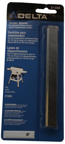 Delta 37-658 Set of 3 Knives for 37-190 and 37-195 Jointers