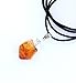 Plate Citrine Point Pendant