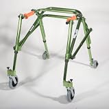 Drive Medical Nimbo Rehab Lightweight Posterior Posture Walker, Lime Green, Junior