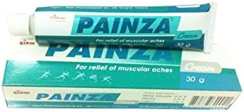 3 Packs of Painza, Cream for Relief of Muscular Aches and Pain. (30 G/pack)