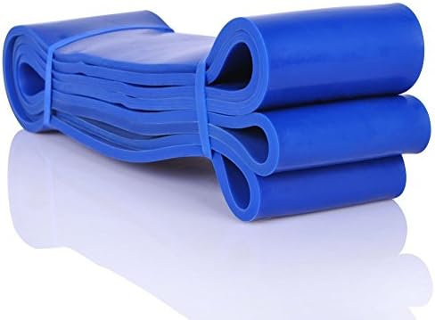 Exercise Bands | Power Heavy Duty Resistance Bands Exercise Loop Crossfit Strength Weight Training Fitness (Blue)