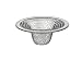Product Danco 88820 2-1/2-Inch Lavatory Mesh Strainer, Stainless.