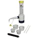 BrandTech Glass Adjustable Volume Dispensette Organic Analog Bottletop Dispenser without SafetyPrime Valve