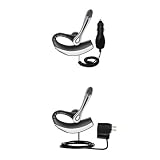 Essential Kit for the Plantronics Voyager 510 - includes Car and Wall Charger with Rapid Charge Technology - Gomadic Brand w/ TipExchange Technology