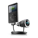 Philips iPod Touch/iPod UKW-Funkübertragung mit Intellitune mit 6 Stationsspeicher & Kfz-Ladegerät (12V)