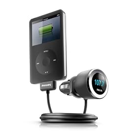Philips DLA97878/10 - FM Transmitter and Car Charger for iPod