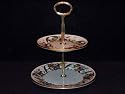 Lenox Holiday Tartan #N/A Tidbit Tray 2 Tier