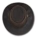 Barmah Hats Foldaway Bronco Leather Hat 1060BL / 1060BR / 1060RU