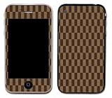 Brown Fashion Pattern Design Decal Protective Skin Sticker for Apple iPhone 3G