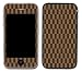 Brown Fashion Pattern Design Decal Protective Skin Sticker for Apple iPhone 3G